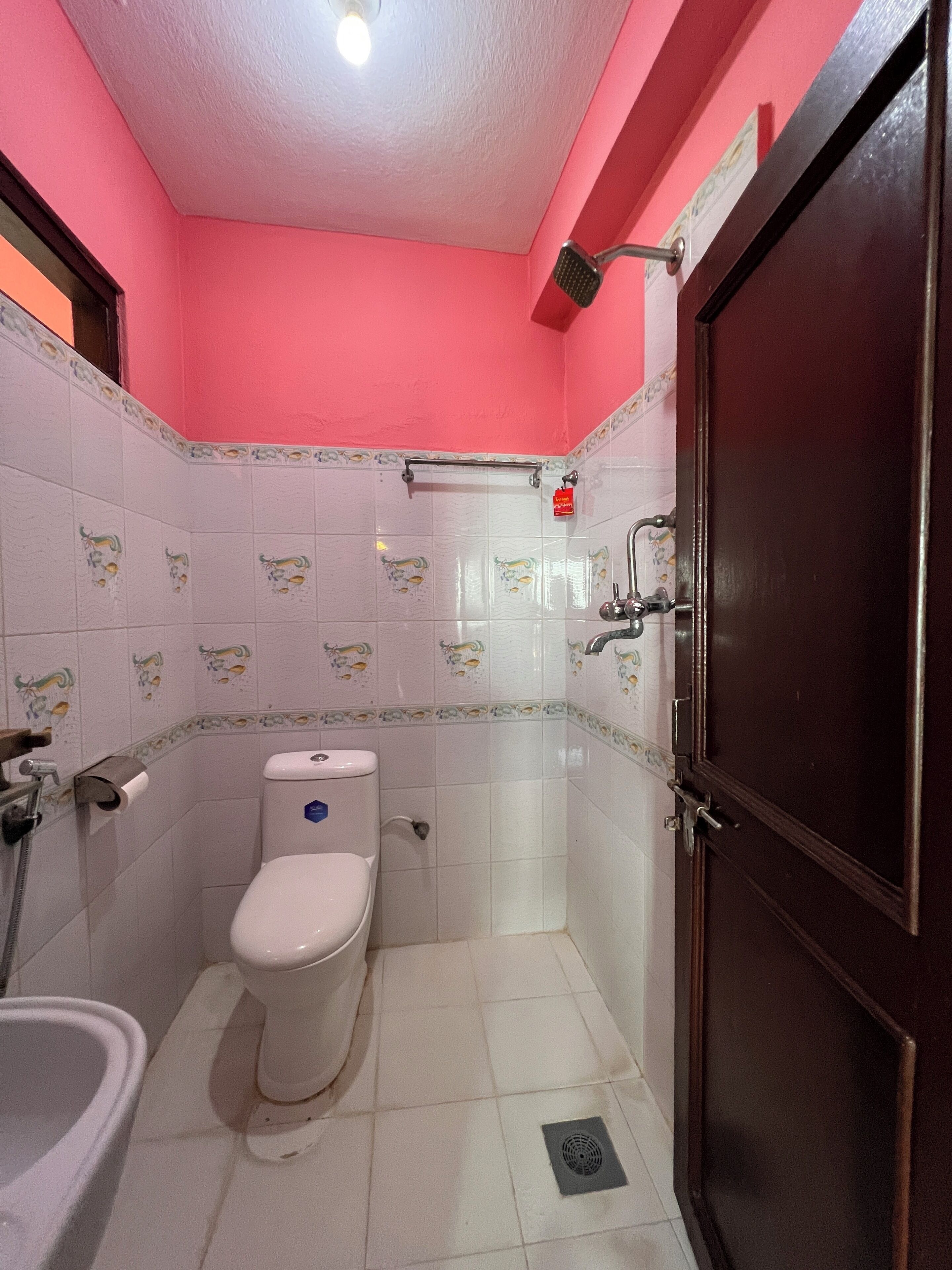 Double or Twin Room, Balcony, City View | Bathroom | Shower, slippers, towels, soap
