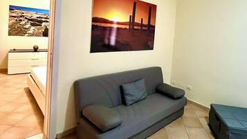 Maison, 1 chambre, fumeur, patio | Salle de séjour