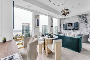 Suíte presidencial | Área de estar