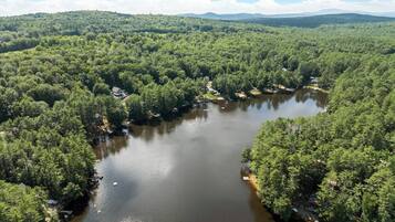 منظر من الجو على ارتفاع عالٍ