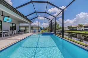 Beheizter Pool