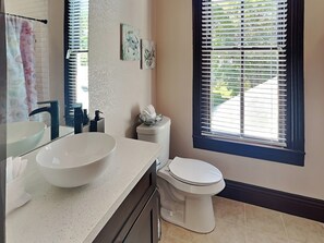 Hair dryer, towels - Spacious Home, In-town with Fenced in Yard + Firepit (Galveston)