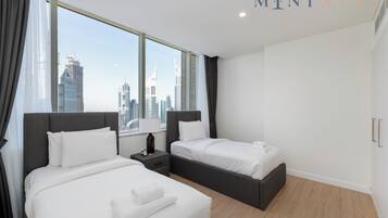 Căn hộ Business, 2 phòng ngủ, quang cảnh thành phố | Két bảo mật tại phòng, khu vực làm việc phù hợp cho laptop