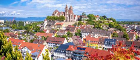 منظر من الجو على ارتفاع عالٍ