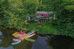 Exterior - Chalet du Domaine: Spa + View! (Saint-Adolphe-d`Howard)