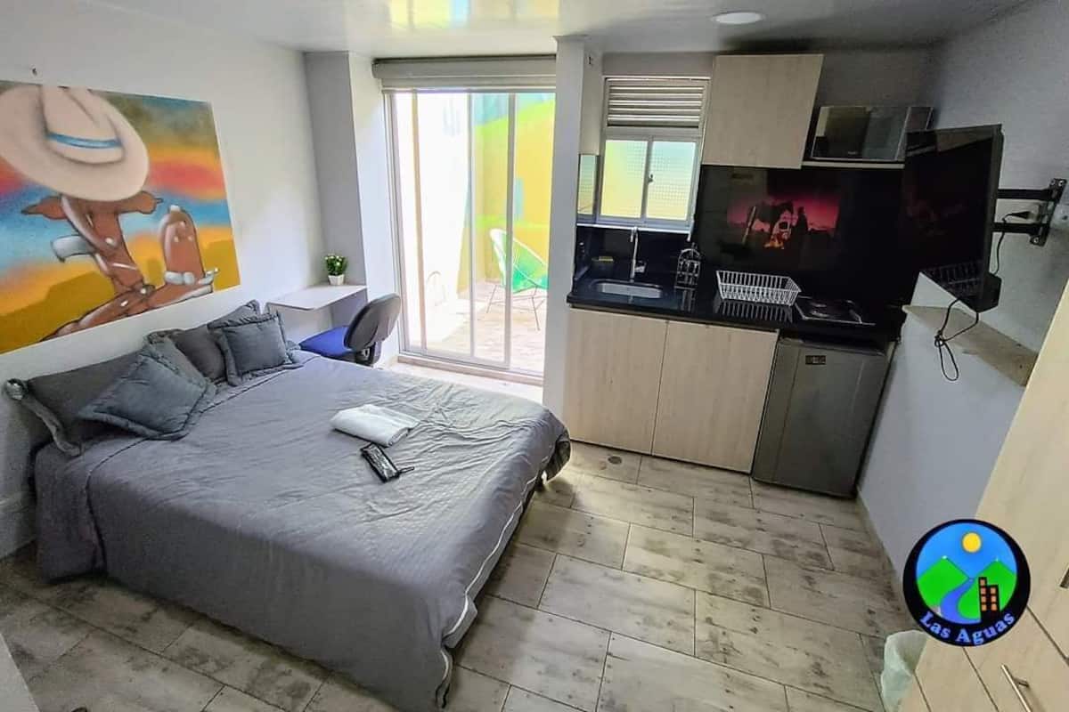 Studio, bakgårdsutsikt (Estudio Private Patio) | Utsikt mot gårdsplass