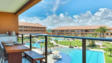 Apartamento básico | Opções para refeição ao ar livre