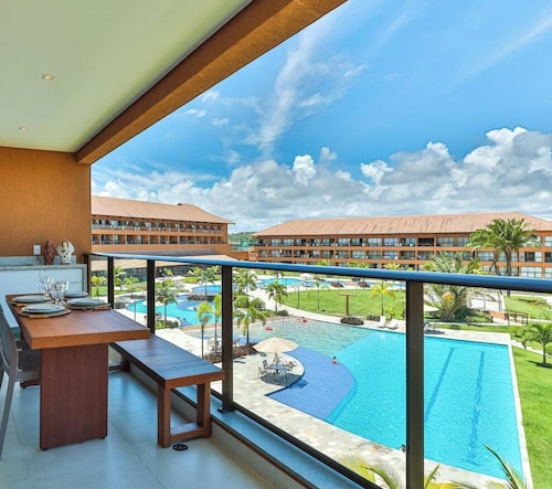 Apt 2QTS-Eco Resort-Cond Beira-Mar-SH036