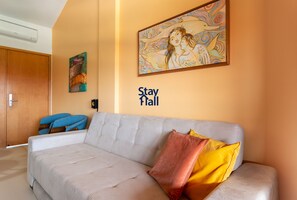Apartment | Living area - Flat 404A- Oka Beach Residence (Ipojuca)