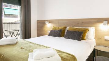 2 slaapkamers, een strijkplank/strijkijzer, wifi, beddengoed