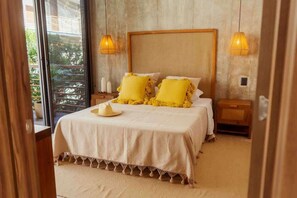 2 bedrooms, iron/ironing board, WiFi, bed sheets - Luxury Tulum Condo: Private Balcony & Pool Access! (Tulum)