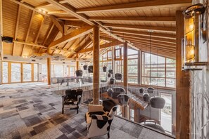 Interior - Wifi, swimming pool, sauna, hammam, terrace, balcony, parking, tv, ski locker, 32-40m², Megève (Megève)