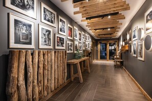 Interior - Wifi, swimming pool, sauna, hammam, terrace, balcony, parking, tv, ski locker, 77m², Megève (Megève)