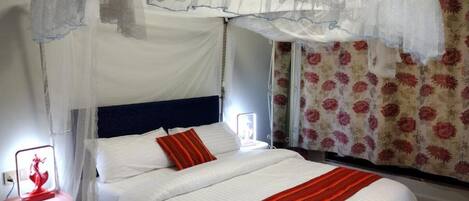 1 habitación, tabla de planchar con plancha, wifi y ropa de cama