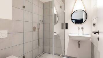 Shower, hair dryer