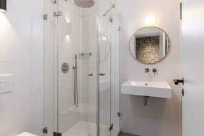 Shower, hair dryer