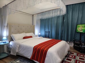 1 chambre, fer et planche Ă repasser, Wi-Fi, draps fournis
