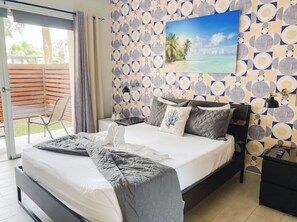 1 chambre, fer et planche à repasser, Wi-Fi, draps fournis