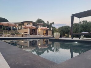 Alberca al aire libre 