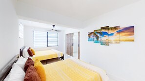 5 chambres, fer et planche Ă repasser, Wi-Fi, draps fournis