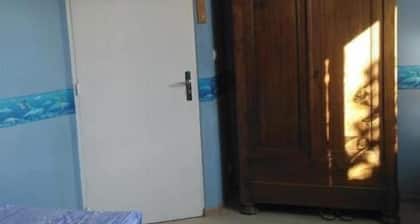 chambre bleu
