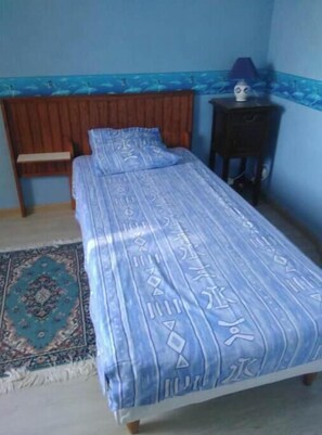 1 غرفة نوم وملاءات أسرّة