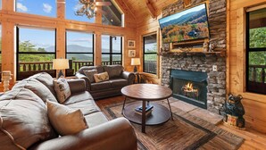Unclassified image, 3 of 55, button - The Lodge - Rustic Cabin w/ Hot Tub & Games! (Sevierville)