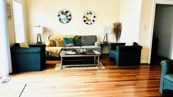 TV connectée, cheminée