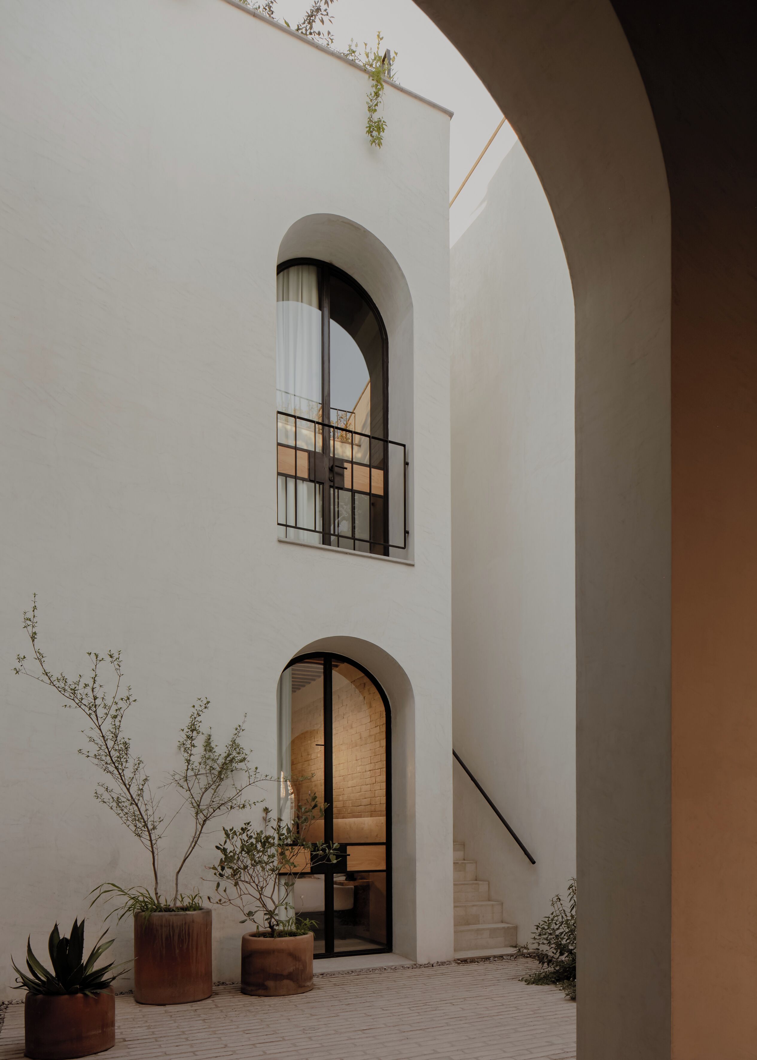 Fachada de la propiedad