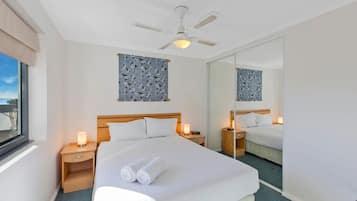 2 habitaciones y ropa de cama