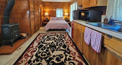 Rustic 1950s Cabins Located on 4 Acres of Pine Trees Surrounded by Upper Desert