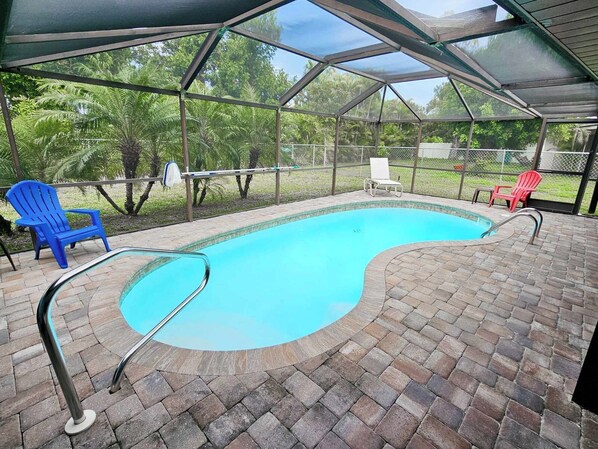 Piscine chauffée