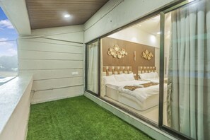 Vila Deluks, balkon | 3 kamar tidur dan Wi-Fi gratis