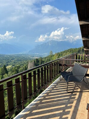 Property grounds - The view apartment on the dolomites (Nevegal)