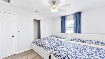 3 bedrooms, iron/ironing board, travel cot, free WiFi
