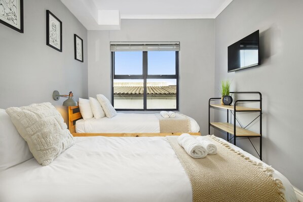 2 Schlafzimmer, kostenloses WLAN, Bettwäsche