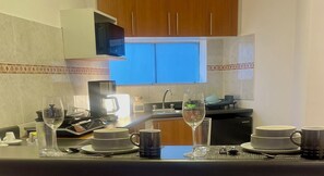 Fridge, microwave, dishwasher, coffee/tea maker - Loft in downtown San Isidro Pet Friendly (San Isidro)