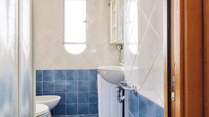 Dusche, Haartrockner, Bidet, Handtücher