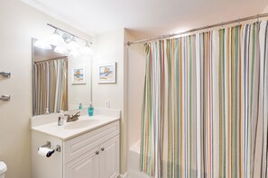 Hair dryer, towels