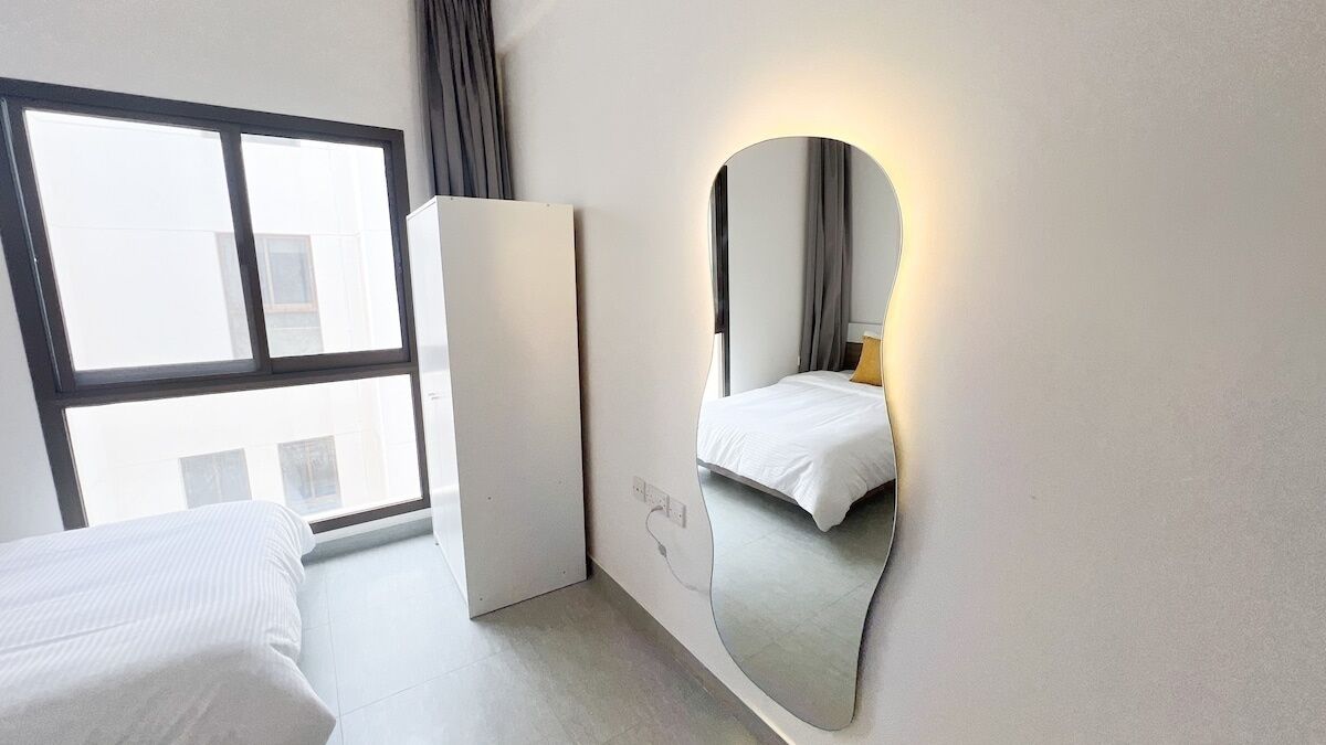 2 bedrooms, iron/ironing board, free WiFi, bed sheets