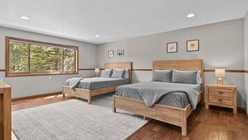 Desk, iron/ironing board, travel crib, free WiFi