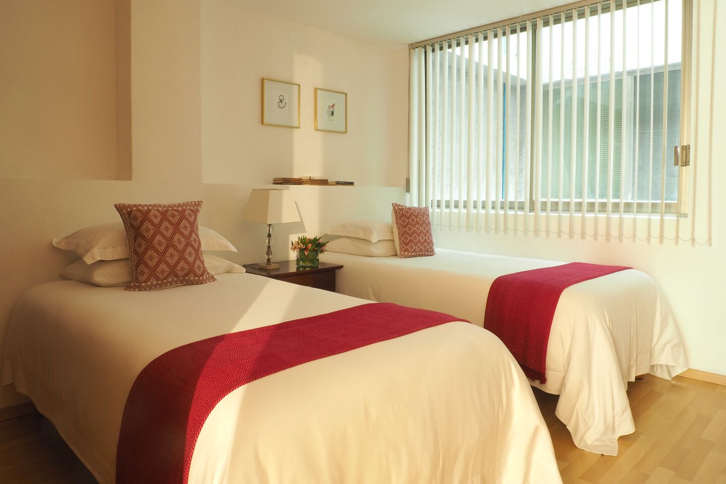 3 bedrooms, iron/ironing board, travel cot, WiFi