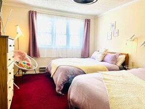 1 chambre, bureau, Wi-Fi, draps fournis