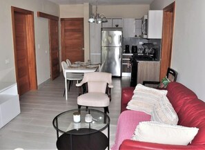 Living area - vr203.2bd New apt. overlooking the pool!Fantastic!

 (Bayahibe)