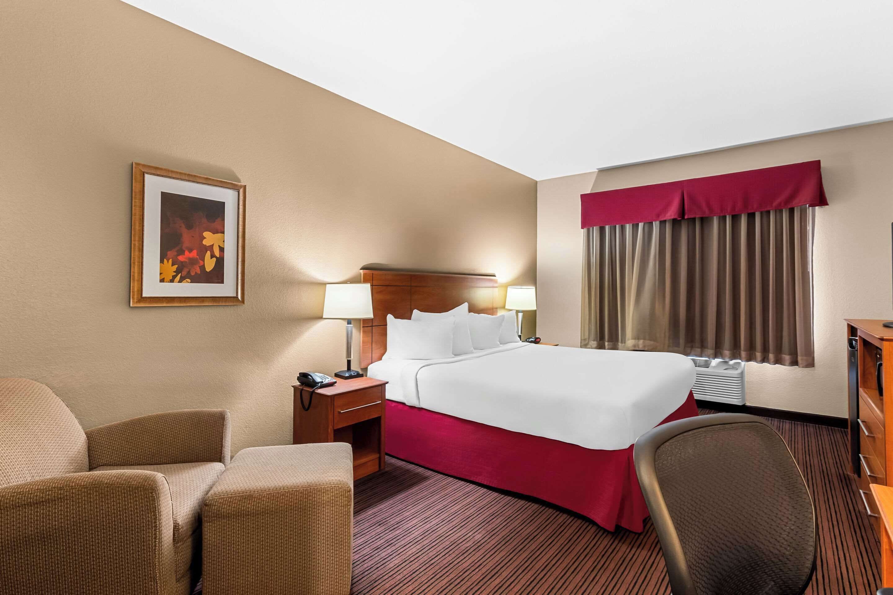 スタンダード ルーム キングベッ  ド 1 台 禁煙 | セーフティボックス (室内)、アイロン / アイロン台、WiFi (無料)