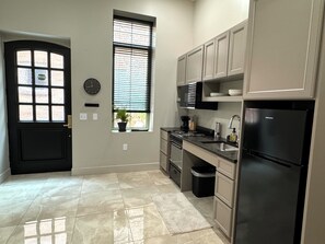 Microwave, oven, stovetop