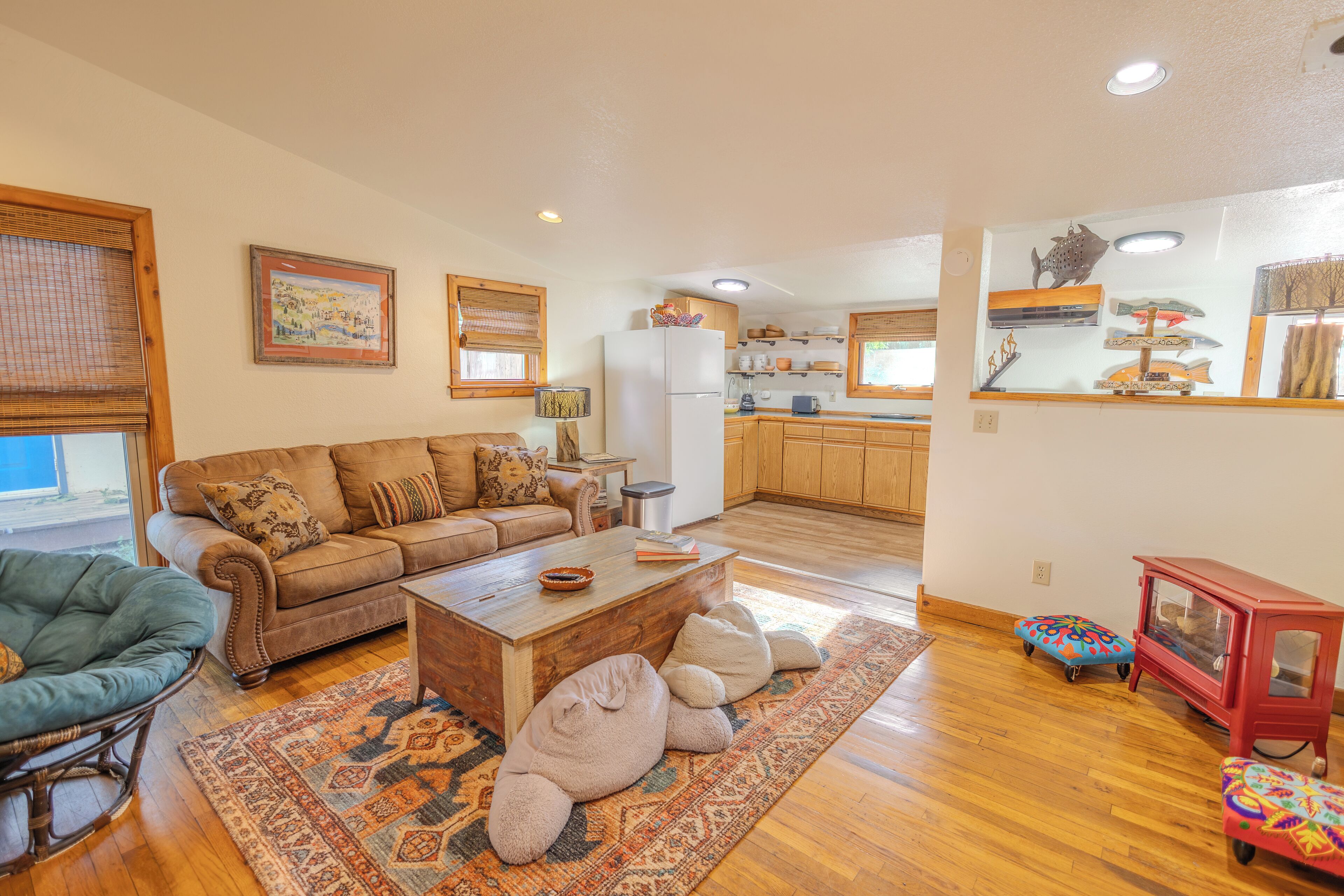 Smart-TV og musikkbibliotek