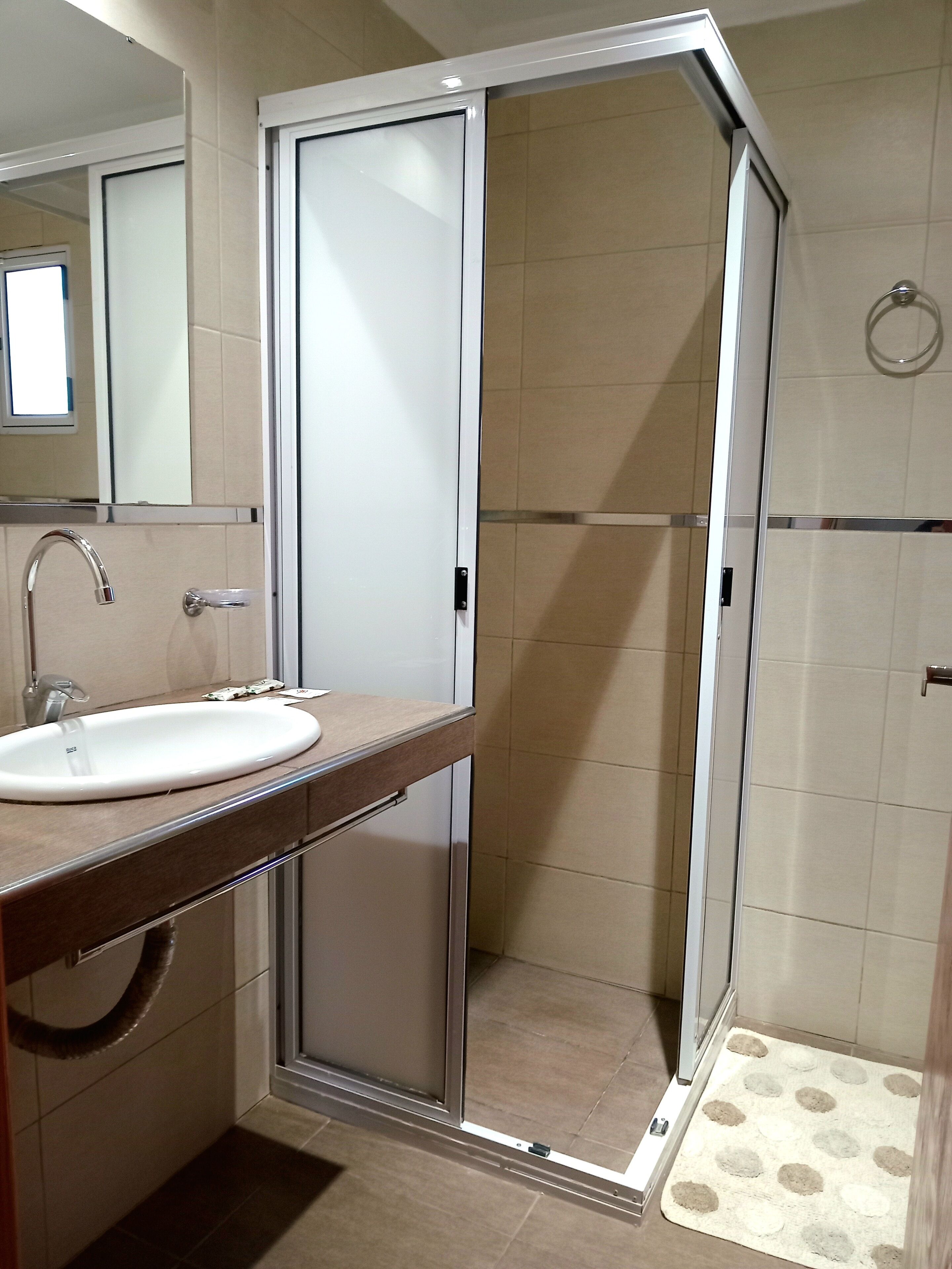 Towels, soap, toilet paper