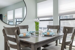 Dining - Private & Comfy Oasis: 5-star, Ocean View, Pool, Near Golf ~ Free Parking! (Myrtle Beach)