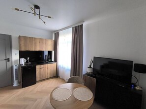 Appartement Galerie, 2 chambres, vue jardin | Cuisine privée